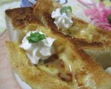 ウチカフェ✿プリンサンドカラメルトースト作り方7写真