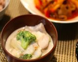 白菜と里芋のチャウダー作り方6写真