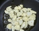 ウインナーとネギの焦がし醤油パスタ作り方2写真