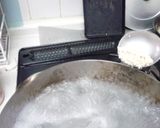 鶏肉とクレソンのスープ作り方3写真