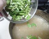 鶏肉とクレソンのスープ作り方7写真