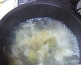 ヘルシー&節約!白菜と鶏むね団子の春雨煮作り方4写真