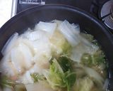 ヘルシー&節約!白菜と鶏むね団子の春雨煮作り方5写真