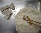 料理屋のまかない・魚の竜田揚げ煮作り方3写真