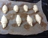 湯だね風手捏ねバターロール作り方6写真