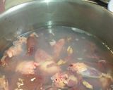 鳥のもつ煮(レバー)作り方2写真