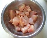 さっぱりヘルシー✿鮪のヨーグルト昆布和え作り方1写真