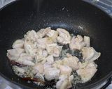 クミンチキン・・・鶏肉とジャガイモの煮物作り方4写真