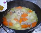 クミンチキン・・・鶏肉とジャガイモの煮物作り方6写真