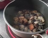 香りが美味しい、アサリと薩摩芋のごはん作り方2写真