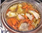 塩麹ハーブ鶏のスープ煮込み♪作り方6写真
