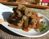 お肉が主役!簡単蓮根きんぴら炒め♬作り方7写真