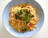 超カンタン！しょっぱい塩ジャケパスタ作り方5写真