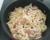 チーズが伸びーる♡ポテトベーコン焼き作り方5写真