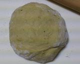 緑茶葉メロンパン。作り方1写真