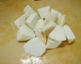 里芋マカロニグラタン作り方1写真