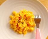 ふわとろチーズスクランブルエッグ作り方4写真