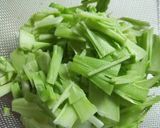 ブロッコリーの茎カレーきんぴら作り方1写真