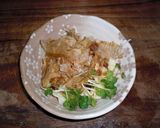 大和芋の梅肉・チリメンあえ作り方3写真