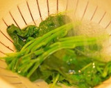 ✿モロヘイヤとささ身の梅白だし和え✿作り方7写真