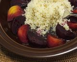 ビーツのタジン蒸し・クスクス添え作り方10写真