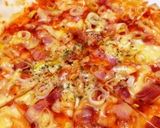 ちょー簡単☆餃子の皮ピザ‼作り方3写真