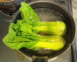 ふかひれスープの素で簡単あんかけ青梗菜♪作り方5写真