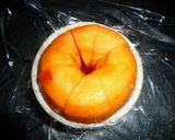 柿スムージー　京都カフェ作り方3写真