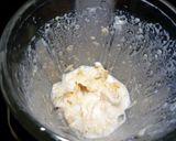 柿スムージー　京都カフェ作り方5写真