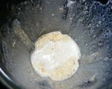 柿スムージー　京都カフェ作り方6写真