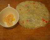 照り焼きチキン★エビピラフのピザ作り方2写真