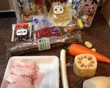 風邪には具材たっぷり薬膳スープ作り方1写真