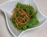わさび菜のサラダ作り方5写真