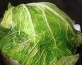大きなロール白菜☆白菜・挽肉種で重ね蒸煮作り方9写真
