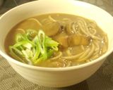 お蕎麦でダイエット★レトルトカレー南蛮作り方3写真
