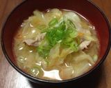 カット野菜で時短 豚汁♪作り方3写真