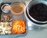 旨味!ツナ入りひじきの煮物作り方1写真