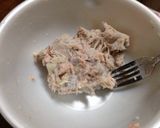 簡単*ツナ和え里芋の巾着作り方5写真
