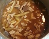 じっくり濃厚！コク旨もつ煮作り方5写真