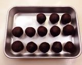 抹茶あんぱん 四つ葉のクローバー作り方2写真