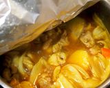簡単♪旨い！鶏肉で☆肉じゃが☆カレー風味作り方8写真