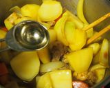 簡単♪旨い！鶏肉で☆肉じゃが☆カレー風味作り方6写真