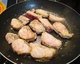 フィレミニョン豚フィレ肉のクリームソース作り方4写真