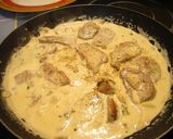 フィレミニョン豚フィレ肉のクリームソース作り方10写真