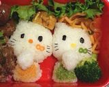 キティ☆キャラ弁☆関ジャニ∞(君うた)作り方3写真
