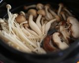 お一人様のつるつるきのこすいとん鍋作り方1写真