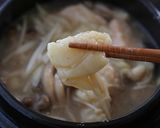 お一人様のつるつるきのこすいとん鍋作り方5写真