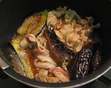 豚バラ肉となすの旨煮作り方2写真