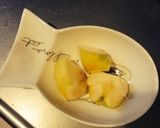 妊婦も快腸!朝のホットリンゴヨーグルト作り方1写真
