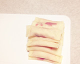 ささみと梅の焼き春巻き♡作り方3写真